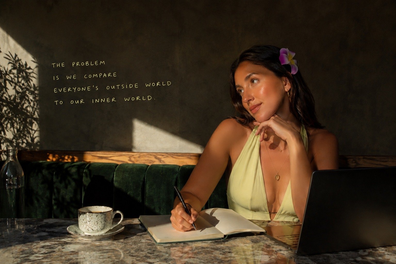 comparing yourself to others and the illusion of a perfect life